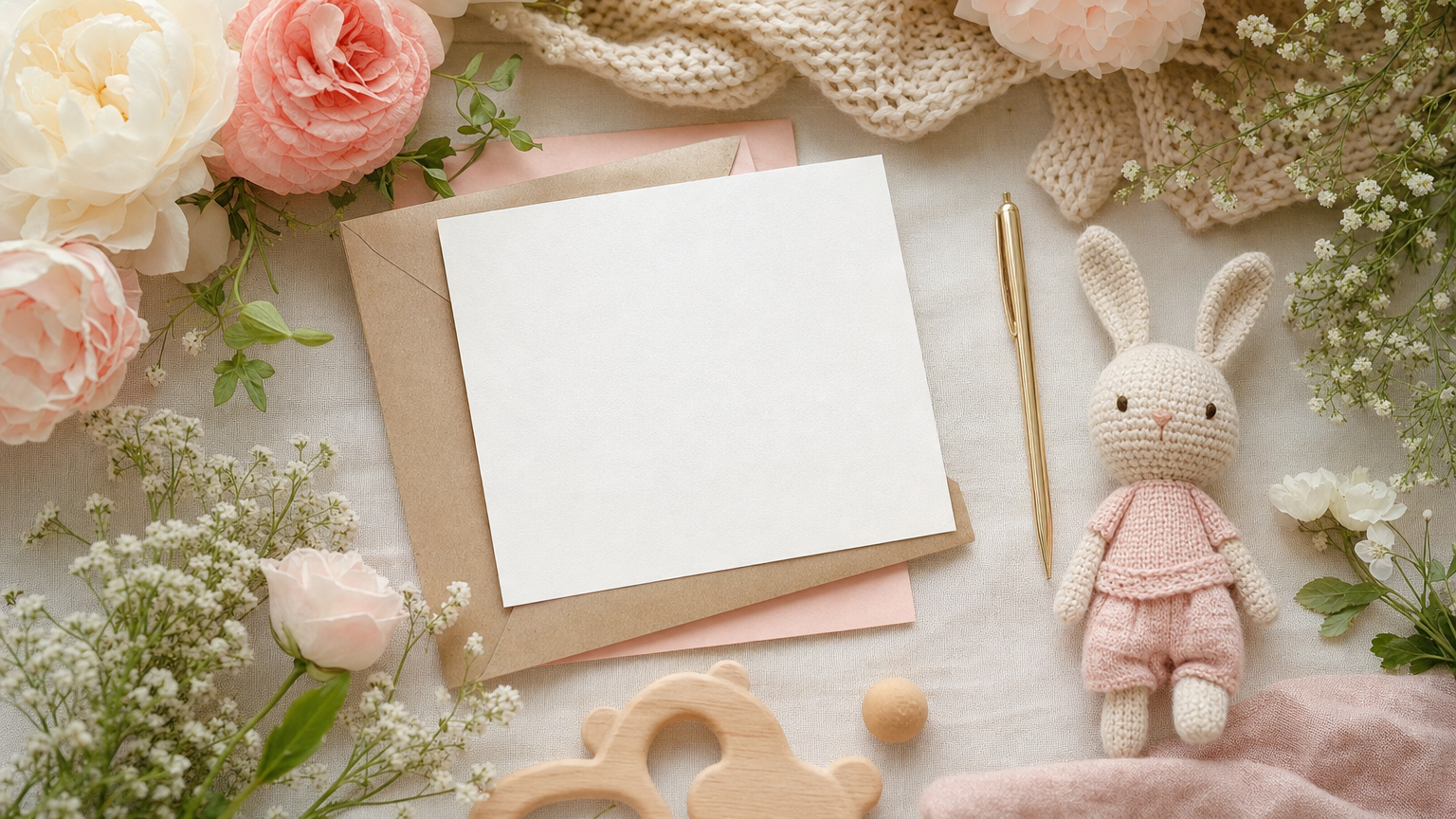 New Baby Card Wishes & Baby Shower Messages