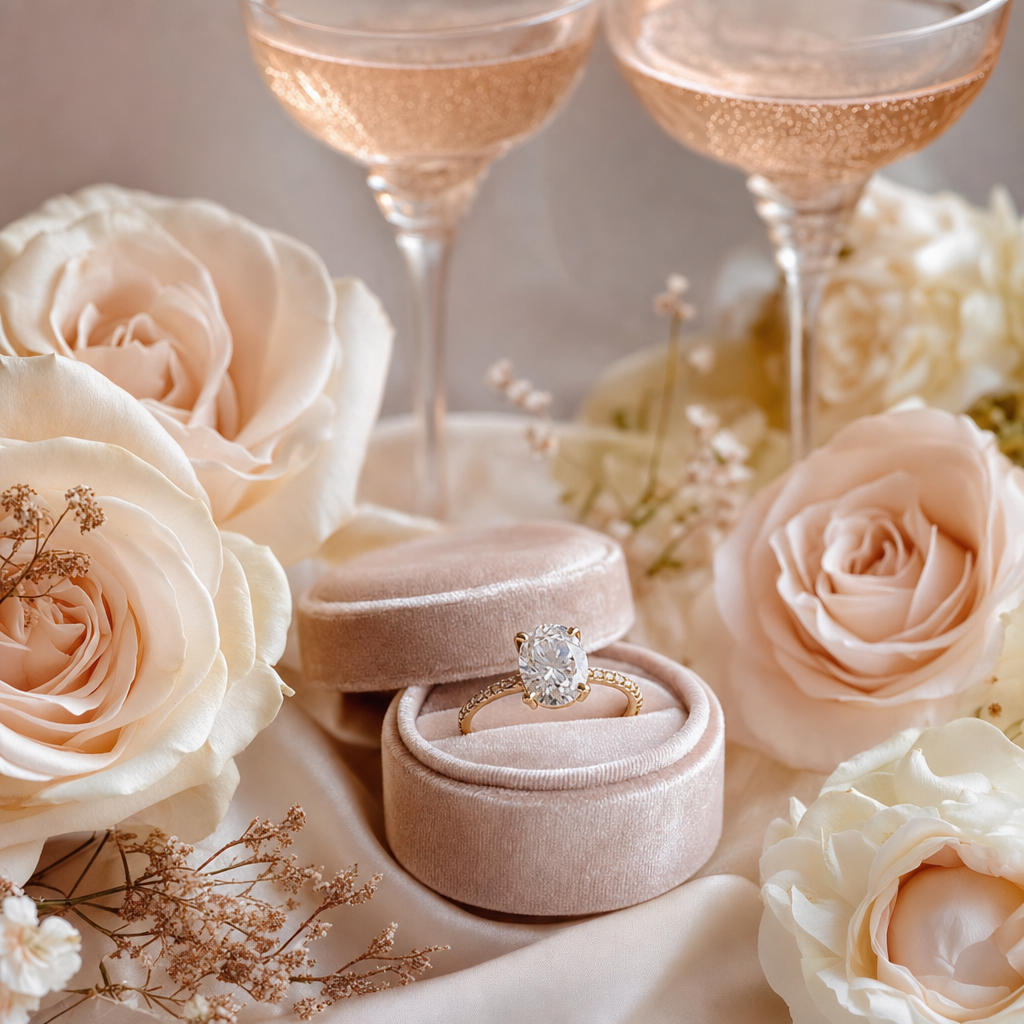Engagement greeting card and invitation designs